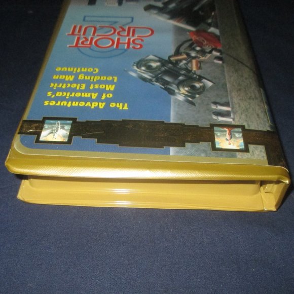 Short Circuit 2 Columbia Tristar Family Collection VHS w/ Clamshell Case - Picture 6 of 8